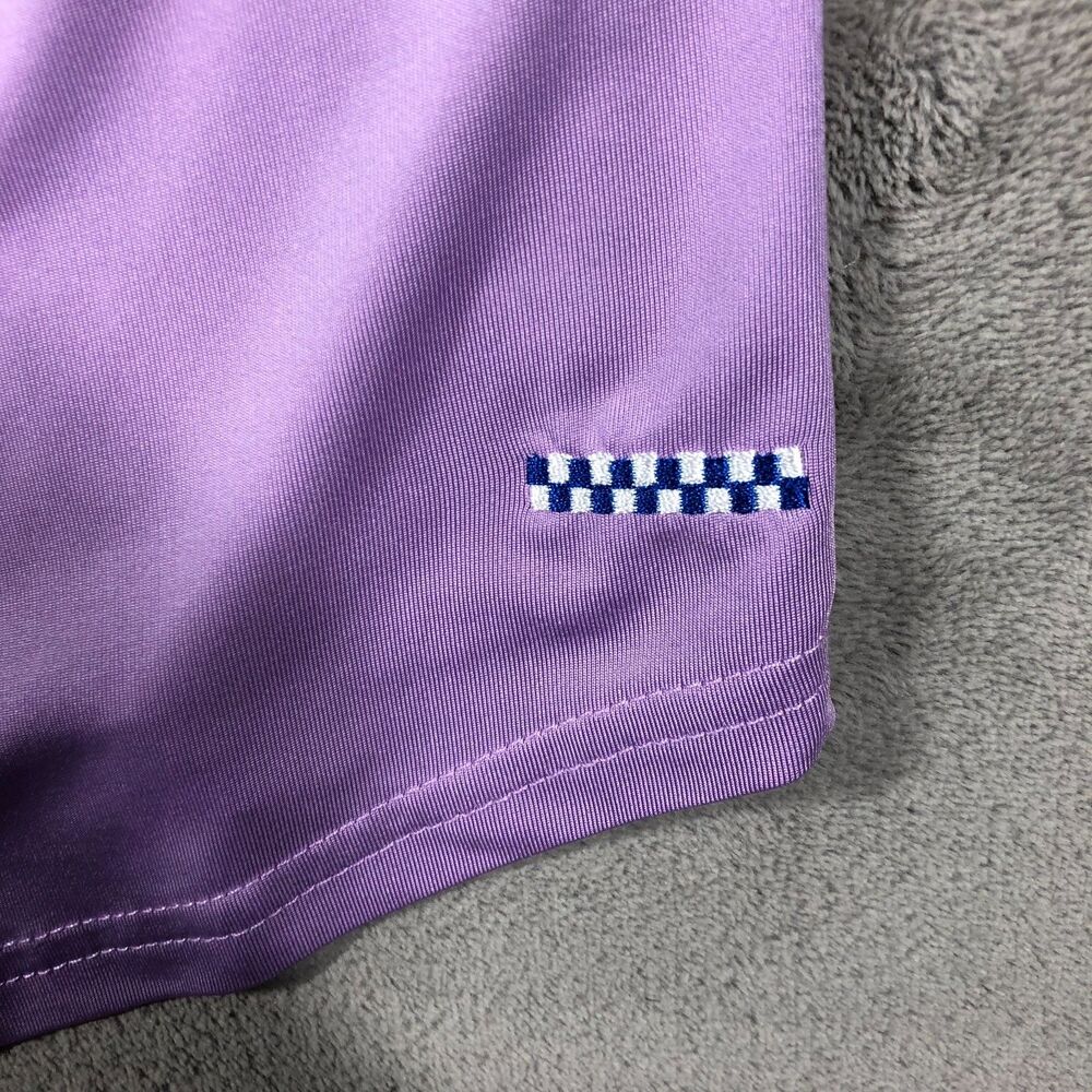 Bluegrass Brothers Polo Shirt Mens Size Large Small Purple Golf - Picture 3 of 7